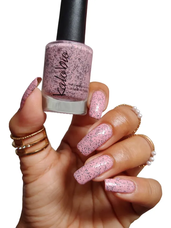 ColorHalo_Cookie_Crumble_Nail_Lacquer_|_Textured_Crumble_Effect,_Long-Lasting,_Chip-Resistant_&_Quick_Dry_|_Hibiscus_KCC06_11ml_-_Pack_of_2