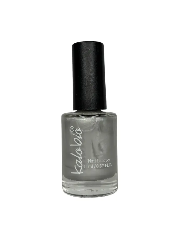 KALOBIO_ColorHalo_Metallic_Nail_Lacquer_|_Long-Lasting,_High_Shine,_Chip-Resistant_&_Quick_Dry_Finish_|_Silver_Grey_KM7_|_11ml