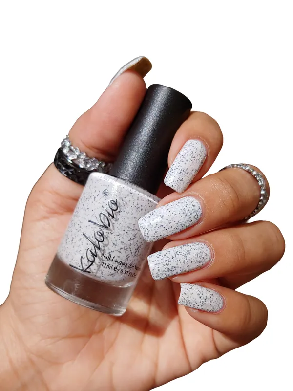 ColorHalo_Cookie_Crumble_Nail_Lacquer_|_Textured_Crumble_Effect,_Long-Lasting,_Chip-Resistant_&_Quick_Dry_|_Daisy_White_KCC07_11ml_-_Pack_of_2