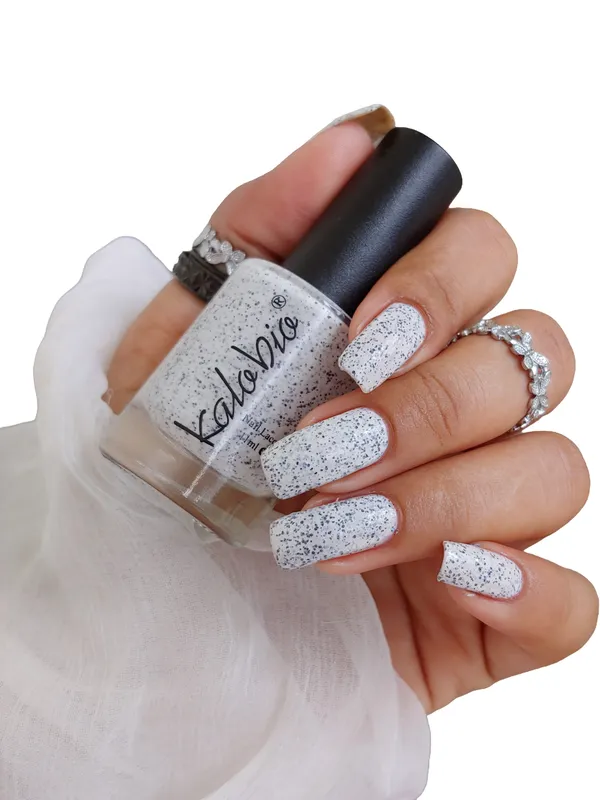 ColorHalo_Cookie_Crumble_Nail_Lacquer_|_Textured_Crumble_Effect,_Long-Lasting,_Chip-Resistant_&_Quick_Dry_|_Daisy_White_KCC07_11ml_-_Pack_of_2