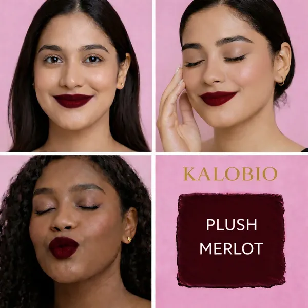 KALOBIO_Soft_Touch_Matte_Liquid_Lipstick_–_Plush_Merlot_|_Waterproof,_Smudge-Proof_&_Long_Lasting_Up_to_12_Hrs_|_Cruelty-Free,_Vegan_|_Shade-09,_4.5_ml
