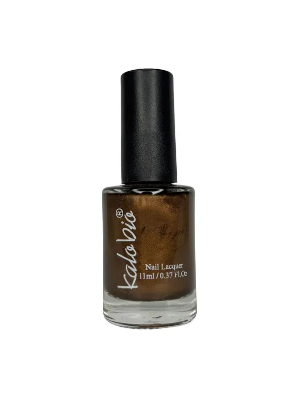KALOBIO_ColorHalo_Metallic_Nail_Lacquer_|_Long-Lasting,_High_Shine,_Chip-Resistant_&_Quick_Dry_Finish_|_Walnut_KM8_|_11ml