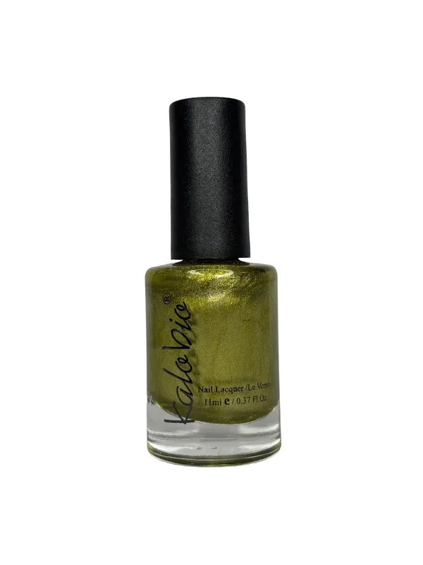 KALOBIO_ColorHalo_Metallic_Nail_Lacquer_|_Long-Lasting,_High_Shine,_Chip-Resistant_&_Quick_Dry_Finish_|_Olivine_KM31_|_11ml
