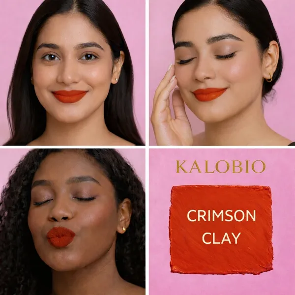 KALOBIO_Soft_Touch_Matte_Liquid_Lipstick_–_Crimson_Clay_|_Waterproof,_Smudge-Proof_&_Long_Lasting_Up_to_12_Hrs_|_Cruelty-Free,_Vegan_|_Shade-11,_4.5_ml