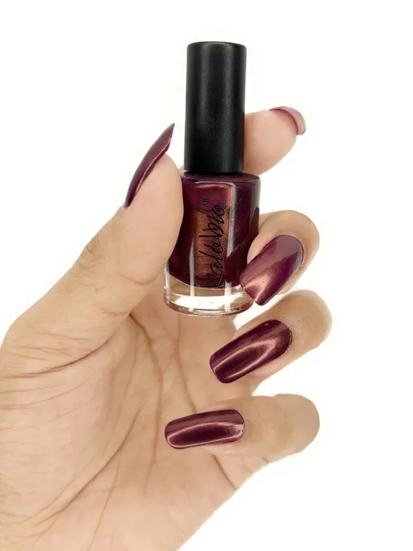 ColorHalo_Metallic_Nail_Lacquer_|_Long-Lasting,_High_Shine,_Chip-Resistant_&_Quick_Dry_Finish_|_Ledian_KM19_|_11ml_-_Pack_of_2