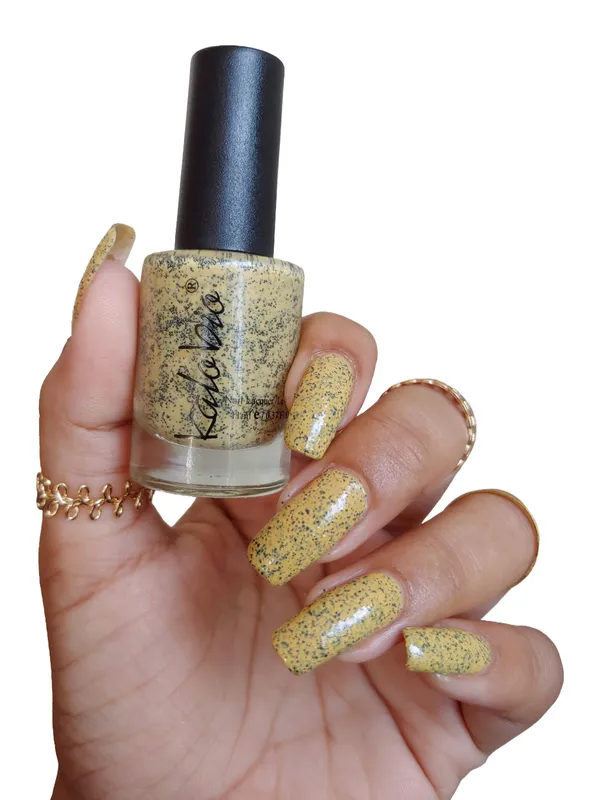 ColorHalo_Cookie_Crumble_Nail_Lacquer_|_Textured_Crumble_Effect,_Long-Lasting,_Chip-Resistant_&_Quick_Dry_|_Dandelion_KCC12_11ml_-_Pack_of_2