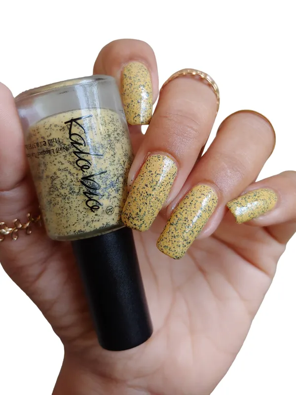 ColorHalo_Cookie_Crumble_Nail_Lacquer_|_Textured_Crumble_Effect,_Long-Lasting,_Chip-Resistant_&_Quick_Dry_|_Dandelion_KCC12_11ml_-_Pack_of_2
