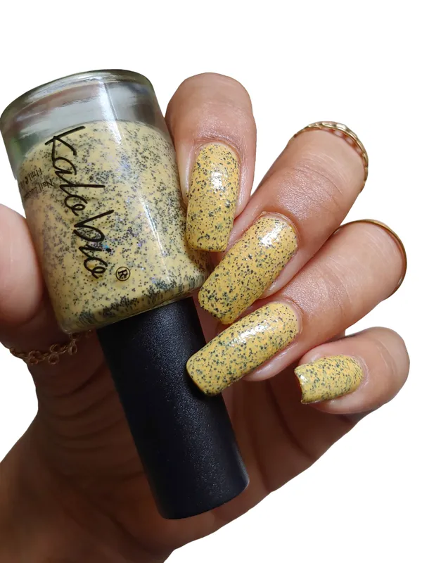 ColorHalo_Cookie_Crumble_Nail_Lacquer_|_Textured_Crumble_Effect,_Long-Lasting,_Chip-Resistant_&_Quick_Dry_|_Dandelion_KCC12_11ml_-_Pack_of_2