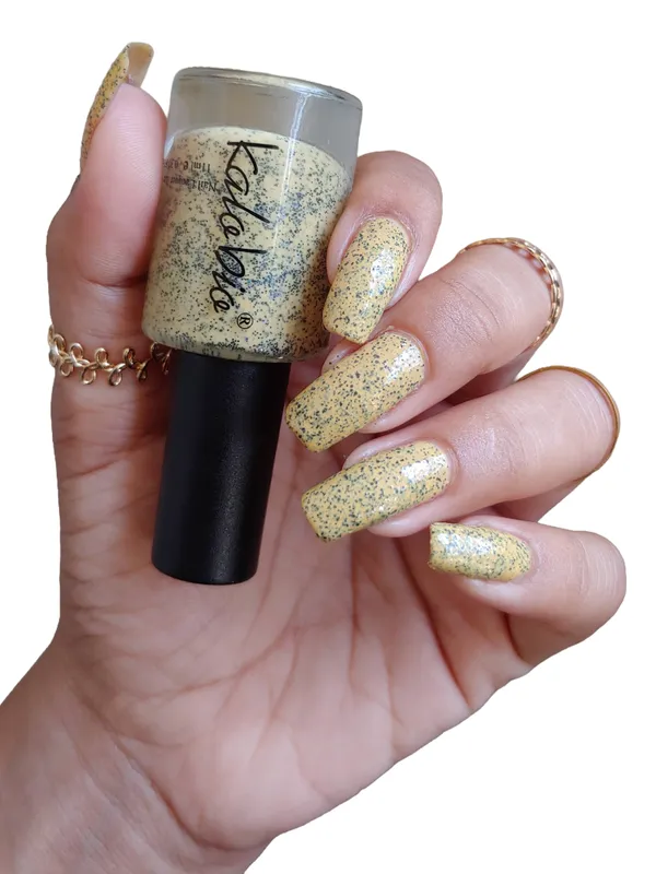 ColorHalo_Cookie_Crumble_Nail_Lacquer_|_Textured_Crumble_Effect,_Long-Lasting,_Chip-Resistant_&_Quick_Dry_|_Dandelion_KCC12_11ml_-_Pack_of_2