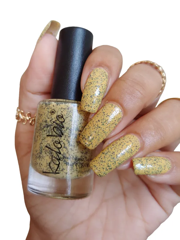 ColorHalo_Cookie_Crumble_Nail_Lacquer_|_Textured_Crumble_Effect,_Long-Lasting,_Chip-Resistant_&_Quick_Dry_|_Dandelion_KCC12_11ml_-_Pack_of_2