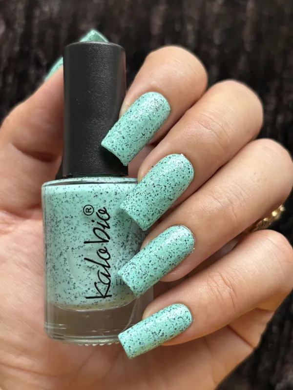 ColorHalo_Cookie_Crumble_Nail_Lacquer_|_Textured_Crumble_Effect,_Long-Lasting,_Chip-Resistant_&_Quick_Dry_|_Electric_Blue_KCC08_11ml_-_Pack_of_2