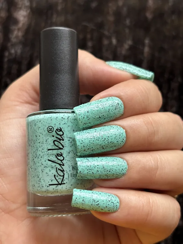 ColorHalo_Cookie_Crumble_Nail_Lacquer_|_Textured_Crumble_Effect,_Long-Lasting,_Chip-Resistant_&_Quick_Dry_|_Electric_Blue_KCC08_11ml_-_Pack_of_2