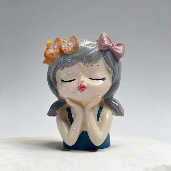 Blue_Resin_Seated_Girl_Decorative_Showpiece
