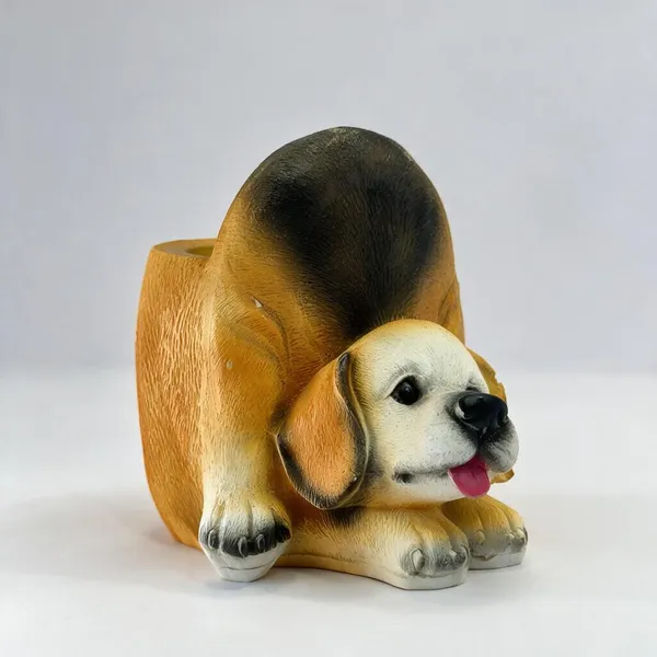 Resin_Novelty_Dog_Shaped_Decorative_Planter
