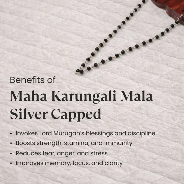 Black_Ebony_Wood_Silver_Cap_8Mm_Karungali_Mala