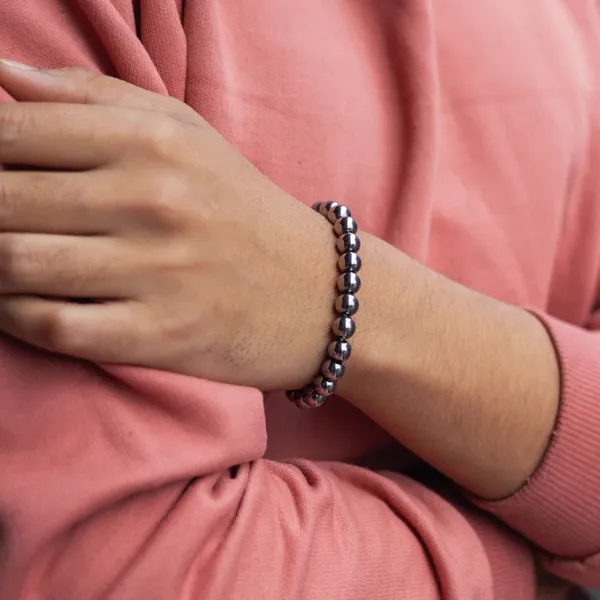 Silver_Hematite_Karz_Mukti_Healing_Bracelet_For_Unisex