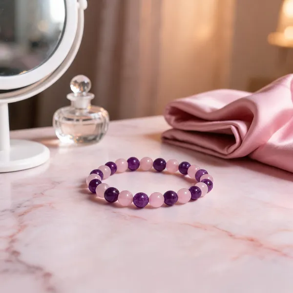 Pink_Crystal_Healing_Bracelet_For_Love_&_Emotional_Wellness