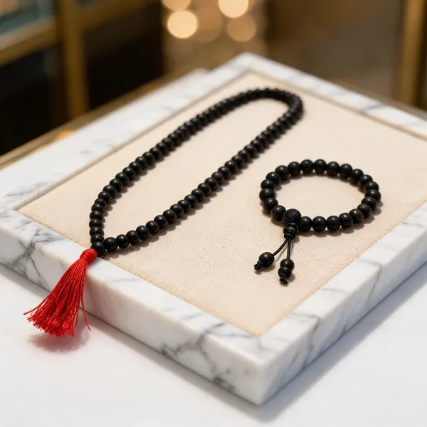 Black_Ebony_Wood_8Mm_Karungali_Mala_&_Bracelet_Set