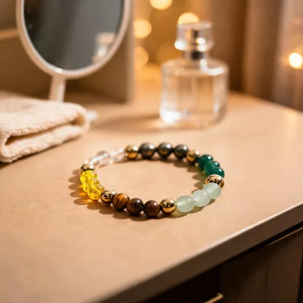 Citrine_Green_Aventurine_Crystal_Prosperity_Bracelet_For_Unisex