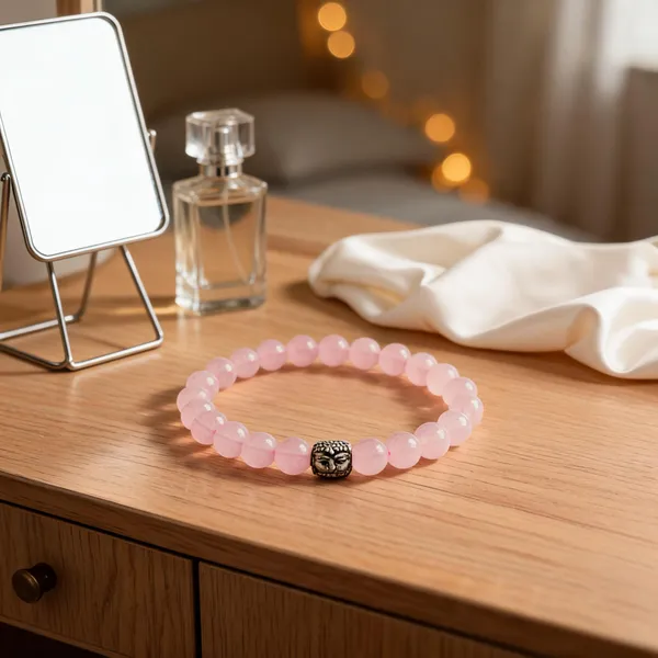 Pink_Rose_Quartz_Crystal_Attraction_Bracelet_For_Love_&_Wellness