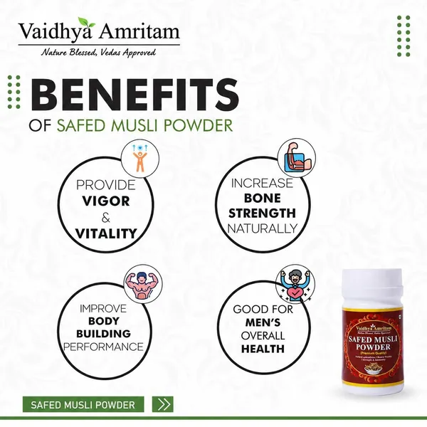 Vaidhya_Amitram_Safed_Musli_Ayurvedic_Herbal_Powder