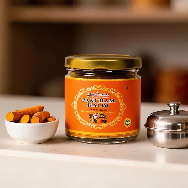 Vaidhya_Amitram_Pancham_Haldi_Five_Turmeric_Herbal_Powder
