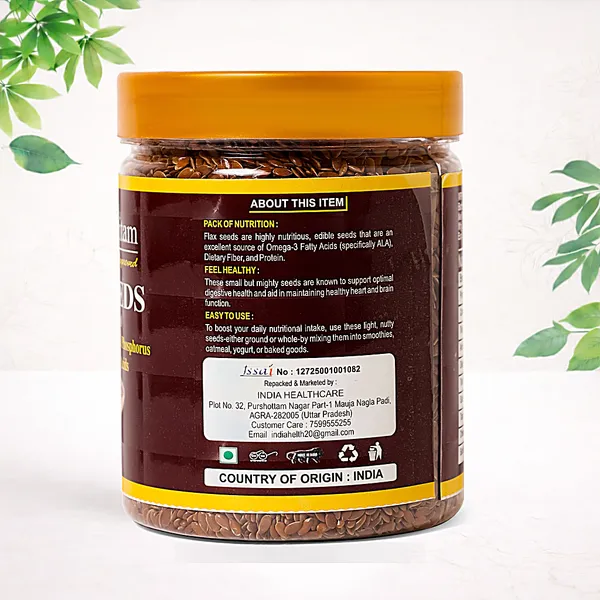 Vaidhya_Amitram_Raw_Flax_Seeds_Omega_3_Superfood_Pack_Of_2