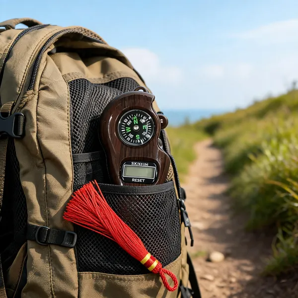 Brown_Digital_Compass_With_Directional_Dial_And_Tassel
