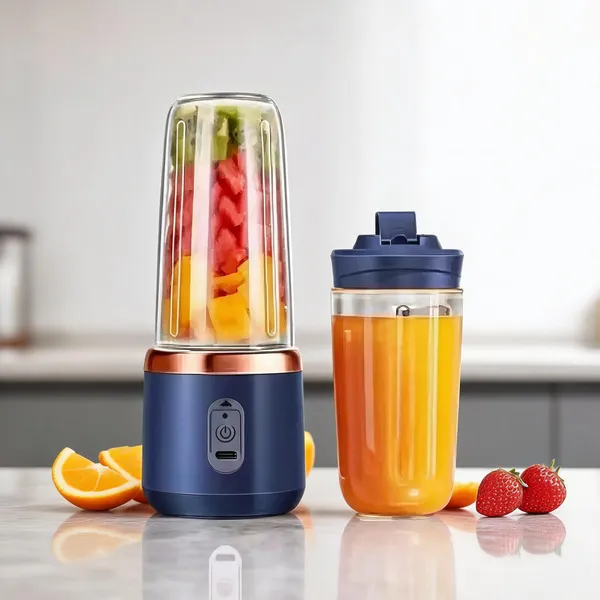 Blue_Portable_Blender_With_Travel_Bottle