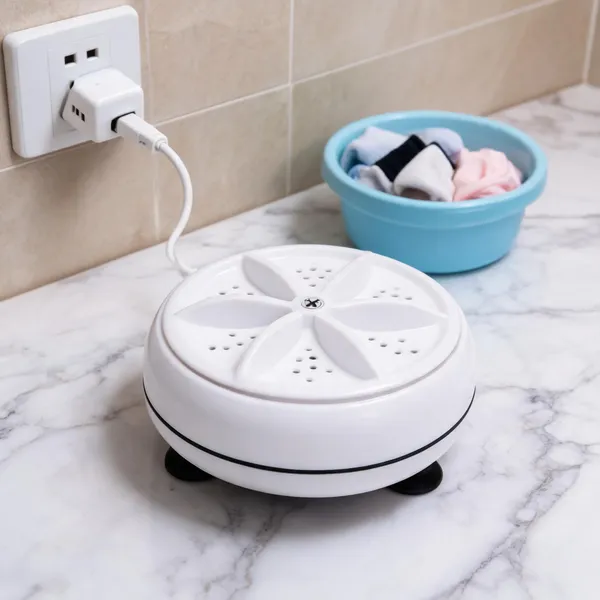 White_Usb_Powered_Mini_Turbine_Washer