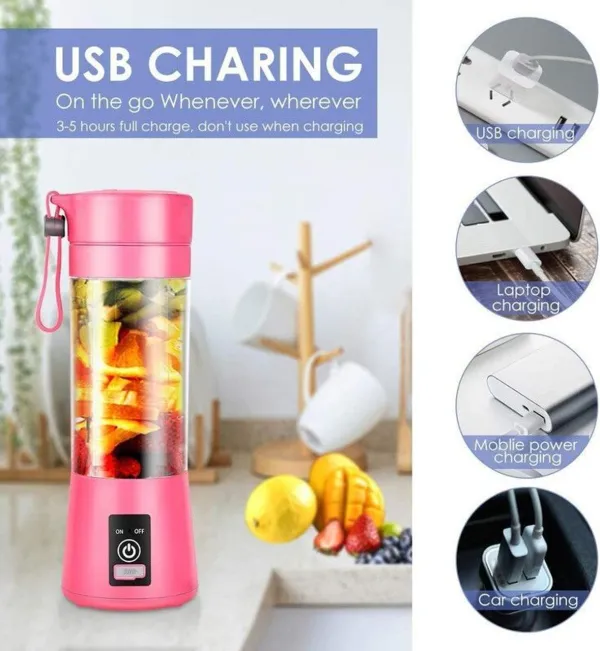 Personal_Smoothie_Juicer_Cup_with_6_Blades,_380ml,_Green,_Multicoloured_Portable_USB_Rechargeable_Blender_for_Travel,_Home,_Office,_and_Outdoor_Use