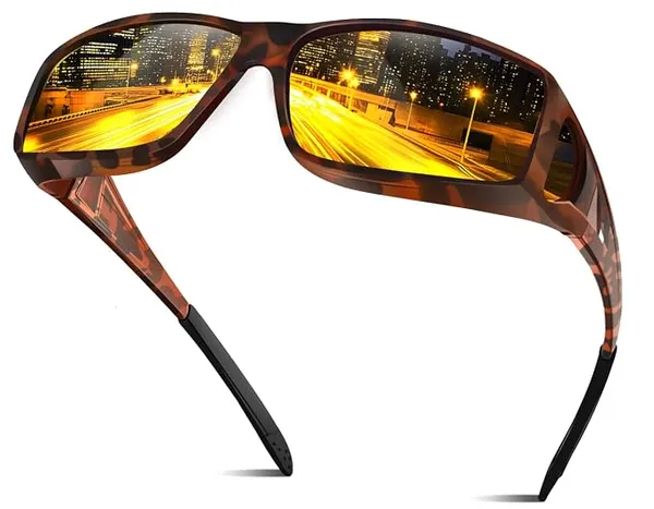 Brown_Tortoiseshell_Tr90_Rectangular_Yellow_Lens_Night_Drive_Sunglasses_For_Unisex