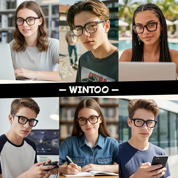 Brown_Tr90_Rectangular_Light_Blocking_Glasses_For_Unisex
