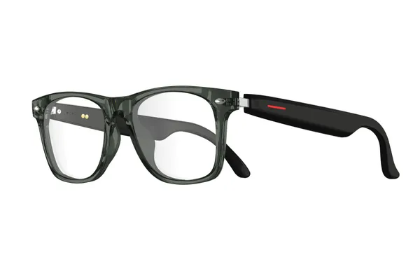 Black_Tr90_Rectangular_Smart_Tooth_Eyeglasses_For_Unisex