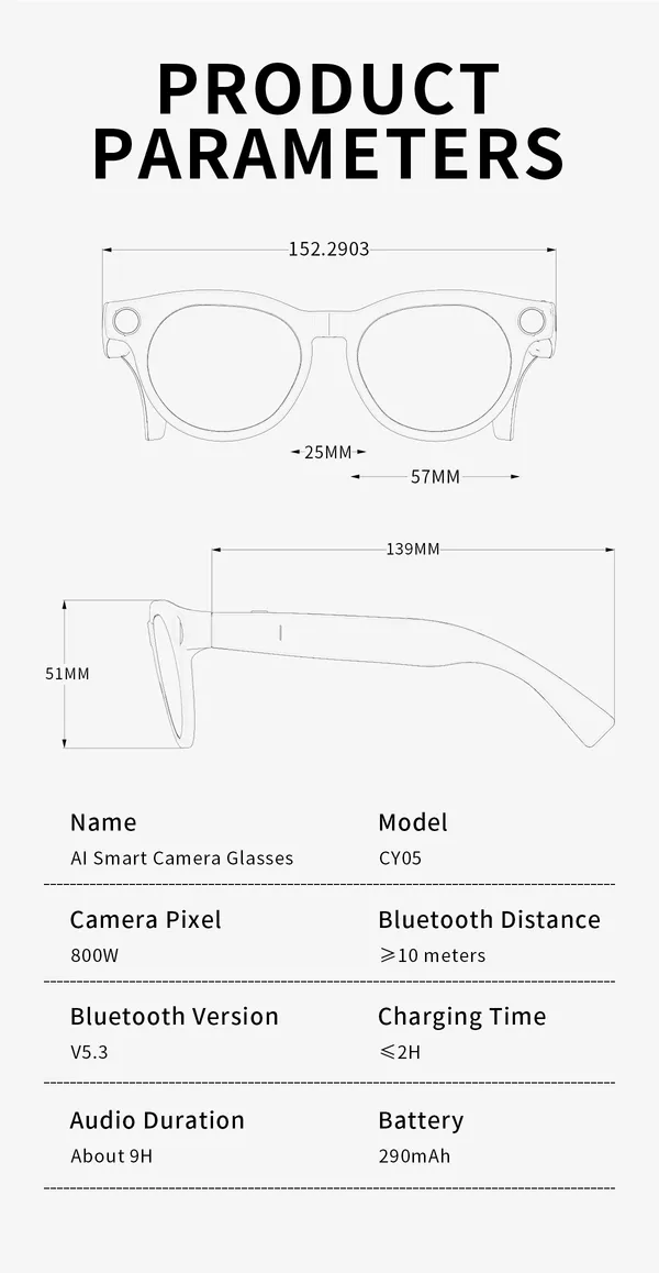 Black_Ai_Power_A5_Smart_Glasses_Touch_Control_Camera_Audio_For_Unisex