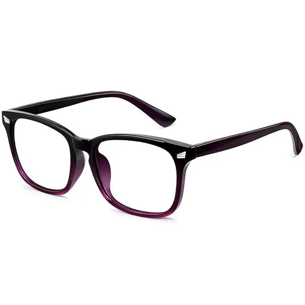 Purple_Tr_90_Rectangular_Light_Blocking_Glasses_For_Unisex
