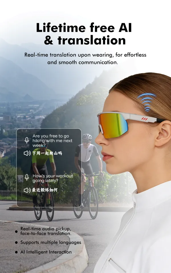 White_Ai_Sports_Smart_Glasses_Wraparound_Pc_Lens_Voice_Control_For_Unisex