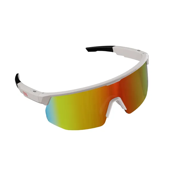 Black_And_White_Mirro_Wraparound_Sports_Sunglasses_Shield_Lens_For_Unisex