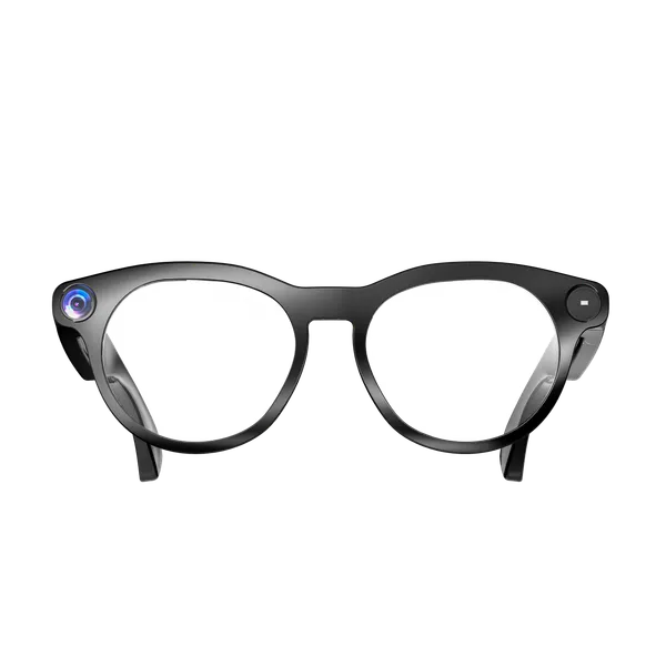 Black_Ai_Active_S5_Smart_Glasses_Tr90_Round_Clear_Lens_For_Unisex