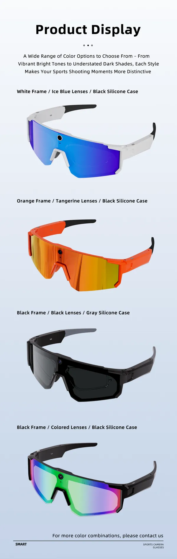 Multicolor_Ai_Sports_V06_Smart_Glasses_Pc_Lens_Camera_Wraparound_For_Unisex