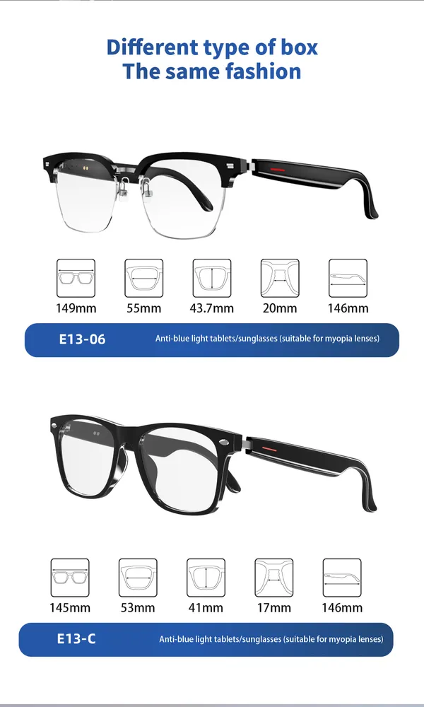 Black_Tr90_Rectangular_Smart_Tooth_Glasses_For_Unisex