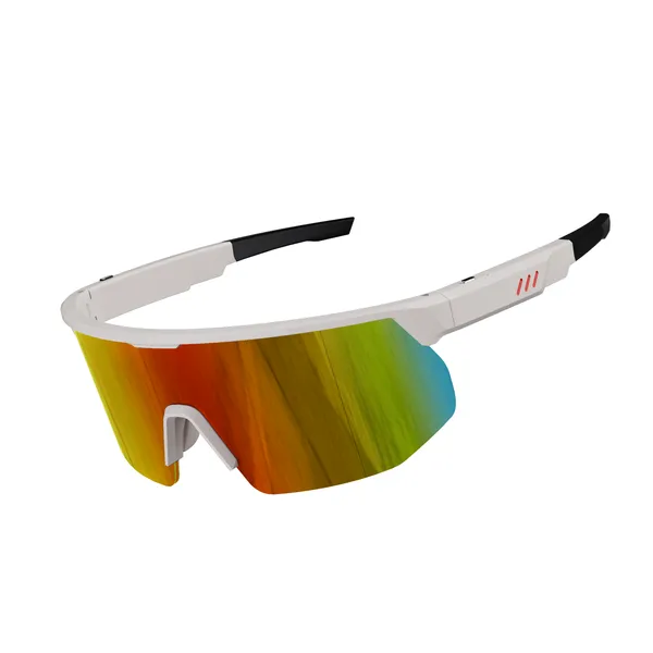 Black_And_White_Mirro_Wraparound_Sports_Sunglasses_Shield_Lens_For_Unisex