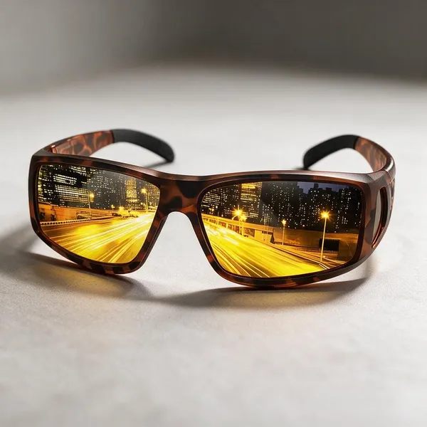 Brown_Tortoiseshell_Tr90_Rectangular_Yellow_Lens_Night_Drive_Sunglasses_For_Unisex
