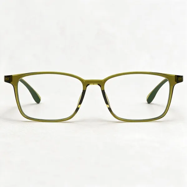 Green_Olive_Tr_90_Rectangular_Light_Blocking_Glasses_For_Unisex