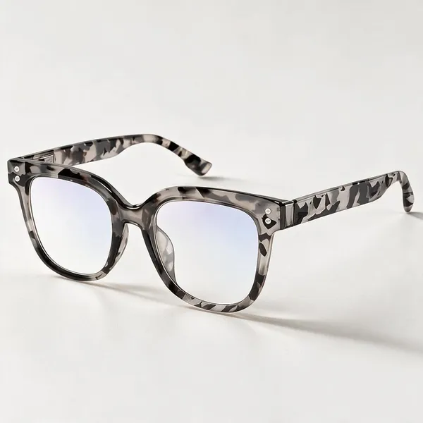 Brown_Tr90_Rectangular_Light_Blocking_Glasses_For_Unisex