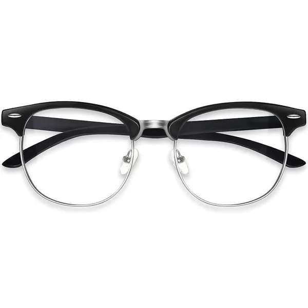 Black_Tr90_Half_Rim_Light_Blocking_Glasses_For_Unisex