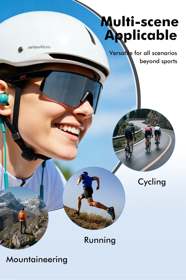 White_Ai_Sports_Smart_Glasses_Wraparound_Pc_Lens_Voice_Control_For_Unisex