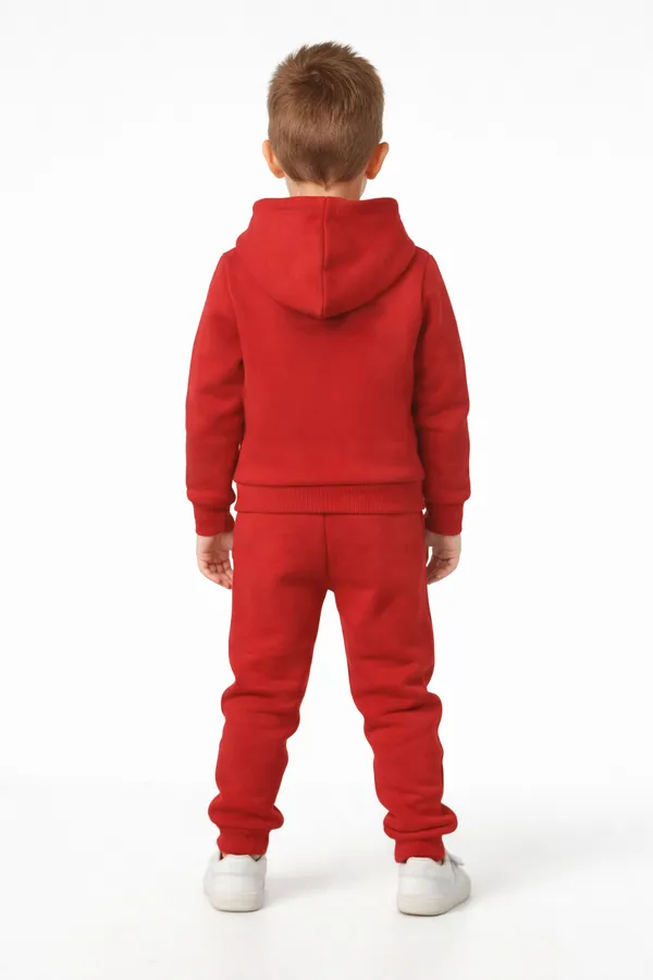 Red_Hooded_Sweatshirt_And_Jogger_Set_for_Girls