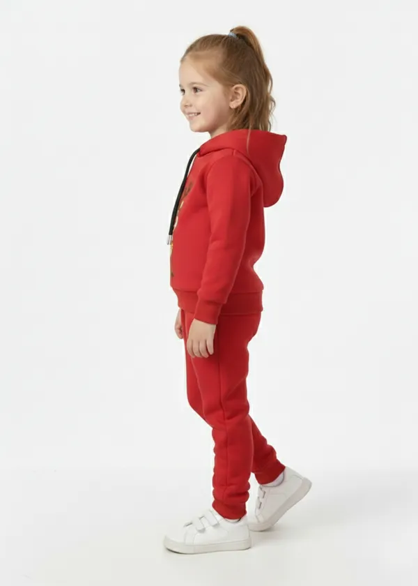 Red_Hooded_Sweatshirt_And_Jogger_Set_for_Girls