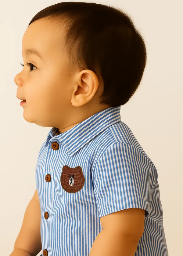 Blue_Striped_Short_Sleeve_Shirt_for_Baby_Boys